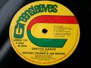 MICHAEL PALMER-JIM BROWN (Jah Thomas)-Ghetto Dance-/UK GREENSLEEVES ORIG 12” EX