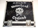 MOTÖRHEAD - Nö Sleep at All LP 1st Press+Autogramm, signed by Lemmy + Phil, RARE
