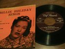 CLEF EP 165 Billie Holiday sings yesterdays lover come back to me tenderly storm