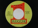 JUDAH ESKENDER reggae 45 RASTA TELL YOU/VERSION STUDIO ONE M-