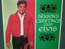 Elvis Presley Seasons Greetings Xmas Program 1967 10 inch LP NM