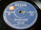 BILLY FURY  -AUSSIE ISSUE -ONCE UPON A DREAM/  YOU'RE SWELL -DEMO  -CIRCA 1960s