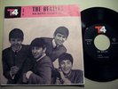 THE BEATLES IRAN PERSIAN orig. 60s press EP HELP +3, TOP4 P/S w pink band