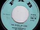 PRINCE BUSTER/SKINHEAD REGGAE/FAB 36/1968..THE GLORY OF LOVE..RARE..LISTEN