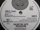 COLOSSEUM  Valentyne suite LP 1*UK Prs 