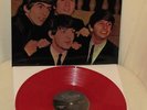 Beatles LP: Los Beatles YEAH, YEAH, YEAH Peru PMC 1230 red Vinyl RARE