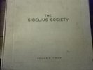 THE SIBELIUS SOCIETY Volume Four London Philh Orch Thomas Beecham 7x 12