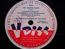 TOM SCOTT composer announces V DISC only THE SACRED HARP Stokowski 78