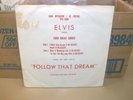 Elvis Presley - Follow Dream Coin Operator Promo Sleeve