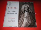 JEAN  FOURNIER  §  HAENDEL  SONATAS  -  VEGA -   FRENCH  ORIGINAL