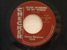 DANNY HARGROVE - TEEN POPCORN - 'SEVEN WONDERS...' - 1962 - SCARCE - *LISTEN*