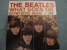 The Beatles-Nowhere Man-Capitol Label 45 Record Album Picture Sleeve