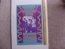 1966 JEFFERSON AIRPLANE PSYCHEDELIC CONCERT POSTER SAN FRANCISCO BILL GRAHAM VG+
