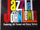 THE JAZZTET & JOHN LEWIS Argo RARE JAZZ LP