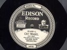 Edison Diamond Disc 51491 - Oh Mabel/Keep Smiling at Trouble - Golden Gate Orch.