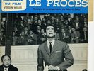 MARTIAL SOLAL TRIO French jazz OST LE PROCES EP 1961 Mint 