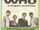 THE WHO - A LEGAL MATTER SCANDINAVIAN SLEEVE EX+ *RARE*