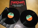 MANOWAR TRIUMPH OF STEEL LP ATLANTIC 92 Viking heavy metal accept maiden judas