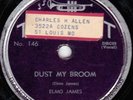 Elmo Elmore James Dust My Broom 78 Trumpet No. 146 Catfish Blues Very Rare