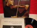 SLS 5045 3 LP STEREO 2ND COLOUR P/S UK BACH VIOLIN SONATAS & PARTITAS MENUHIN NM