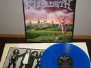 MEGADETH  *  YOUTHANASIA  *   BLUE VINYL  *  GTFLD 1994 CAPITOL  *  VG+