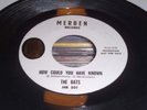 Ultra rare STOCK COPY The Bats on MERBEN How could u have Known Garage Psych 45