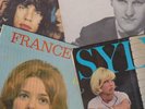 4 x 45T EP autographe Sylvie VARTAN France GALL JJ DEBOUT //// ROLLING STONES