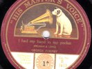 GEORGE FORMBY Sr 78  I HAD MY HAND IN MY POCKET /ALL OF A SUDDEN IT STRUCK ME E-