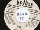 R&B 45 Donnie Elbert (DeLuxe BIO PROMO #6148) Leona/Have I Sinned  VG+
