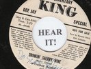 R&B 45 Wynonie Harris-King BIO PROMO 4814-Git with the Grits/Drinkin Sherry Wine
