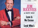 JIM REEVES & Dotti West -Love is no excuse '64 GERMAN 7