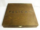 PELICAN wooden box 7x LP + 2 SIGNED POSTERS black wax BRAND NEW limited #269/500