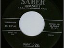 Hear ORIGINAL ROCKABILLY Jimmie Dale DARLIN'/BABY DOLL Saber 7