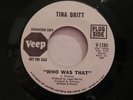 R&B Soul 45 TINA BRITT on VEEP Who Was That   PROMO