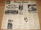 JOHN LENNON 'SOME TIME IN NEW YORK CITY' SIGNED BY DAVID PEEL DOUBLE LP NICE
