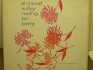 EDNA ST. VINCENT MILLAY Reading Her Poetry Phonograph Record Album LP