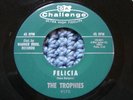 THE TROPHIES on Challenge 9170 - Felicia / That's All I want - teen doo wop hear
