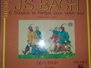 DEVY ERLIH / BACH sonatas partitas vol.3 / ADES