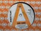 Led Zeppelin Robert Plant Our Song / Laughin' Cryin' Laughin' 45 DEMO CBS 1967
