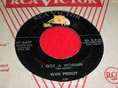 ELVIS PRESLEY I Got A Woman 45 1st Press RCA Rockabilly