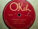 Okeh 4495 James P. Johnson Keep Off The Grass Carolina Shout Jazz Ragtime 78