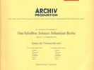 PIERRE FOURNIER*Bach*Violoncello Solo*Archiv STEREO LP