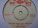 THE AD LIBS, THE BOY FROM NEW YORK CITY. ORIGINAL 1964 RED BIRD SINGLE