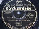 Burnett & Rutherford - All Night Long Blues / Willie Moore - Columbia 15314 1927
