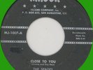 SPADES Close to You / I'm on Fire 45rpm Major 1958 Texas doo-wop