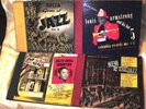4 VINTAGE JAZZ SETS LOUIS ARMSTRONG 52ND ST DECCA GEMS JELLY ROLL MORTON