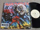 IRON MAIDEN The Number of the Beast  MEXICO PRESS RARE