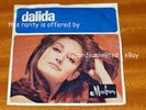 DALIDA impossibly rare fantastic 60s orig. vintage IRANIEN ps EP