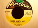 TOMMY G. & THE CHARMS  - I KNOW WHAT I WANT - HURRICANE  DEEP /  NORTHERN SOUL