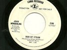 JOHN WONDERLING 45RPM '68 LOMA MAN OF STRAW PROMO PSYCH VG+ VINYL